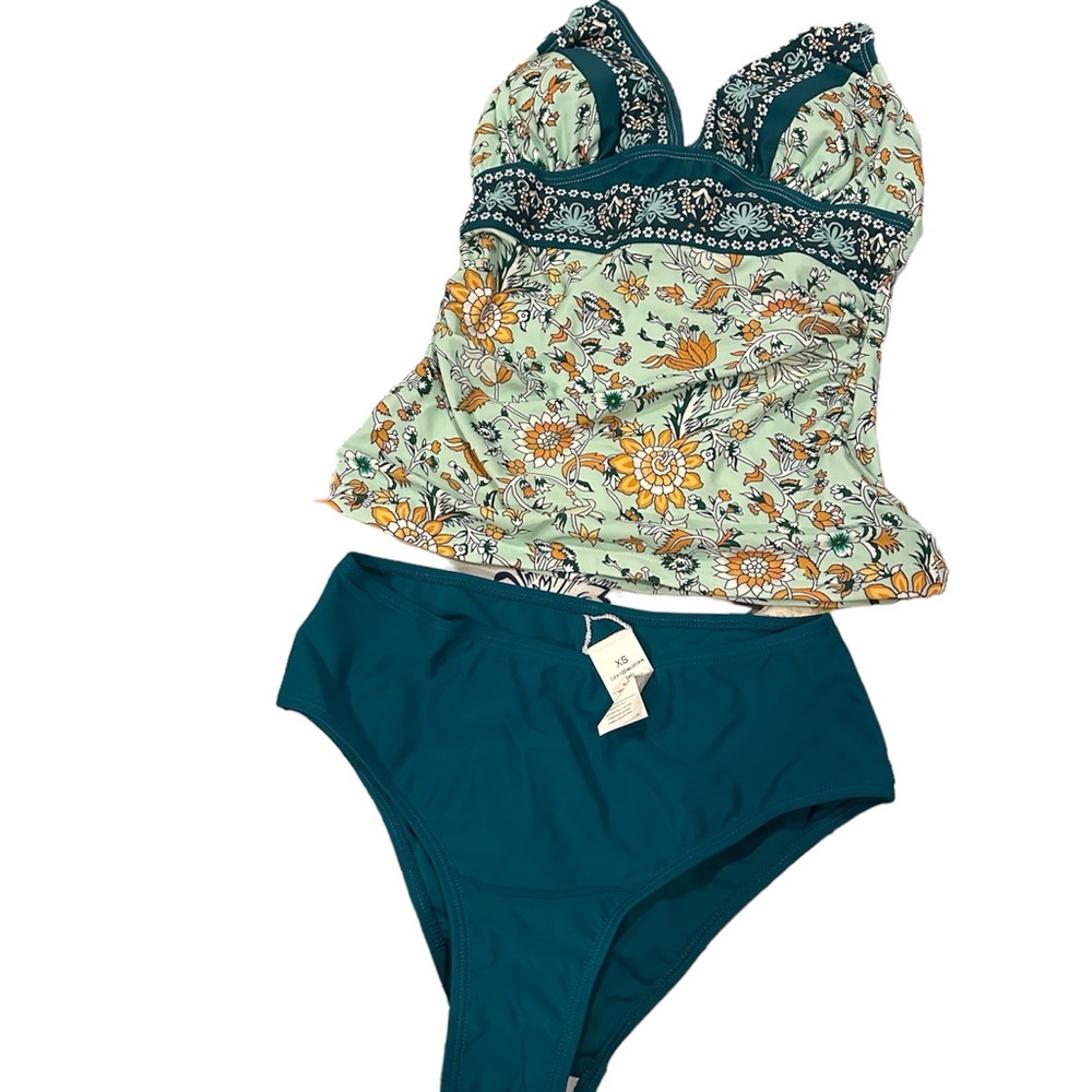 Cupshe XS floral tankini